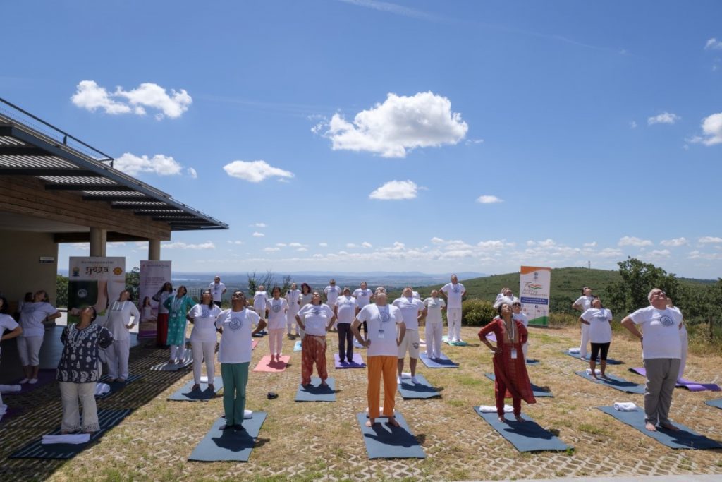 Clase de asanas (posturas)