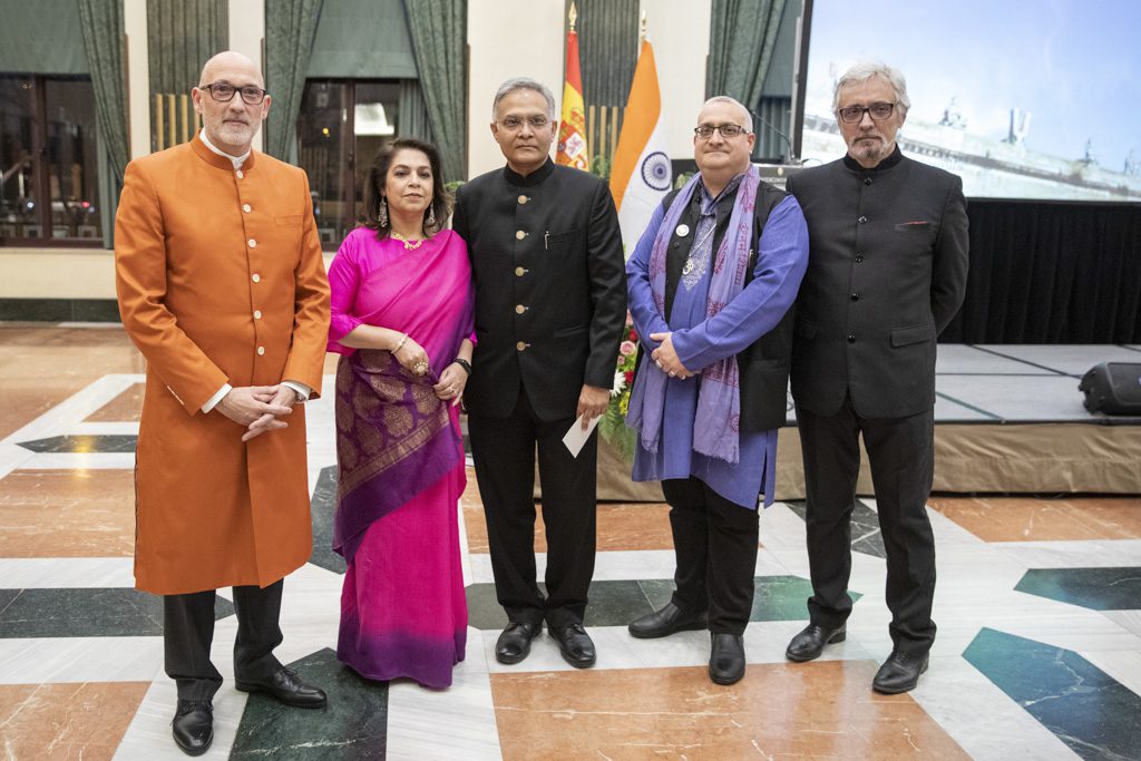 Asistencia al 70 Aniversario del Día de la República de la India, organizado por la Embajada de la India en España