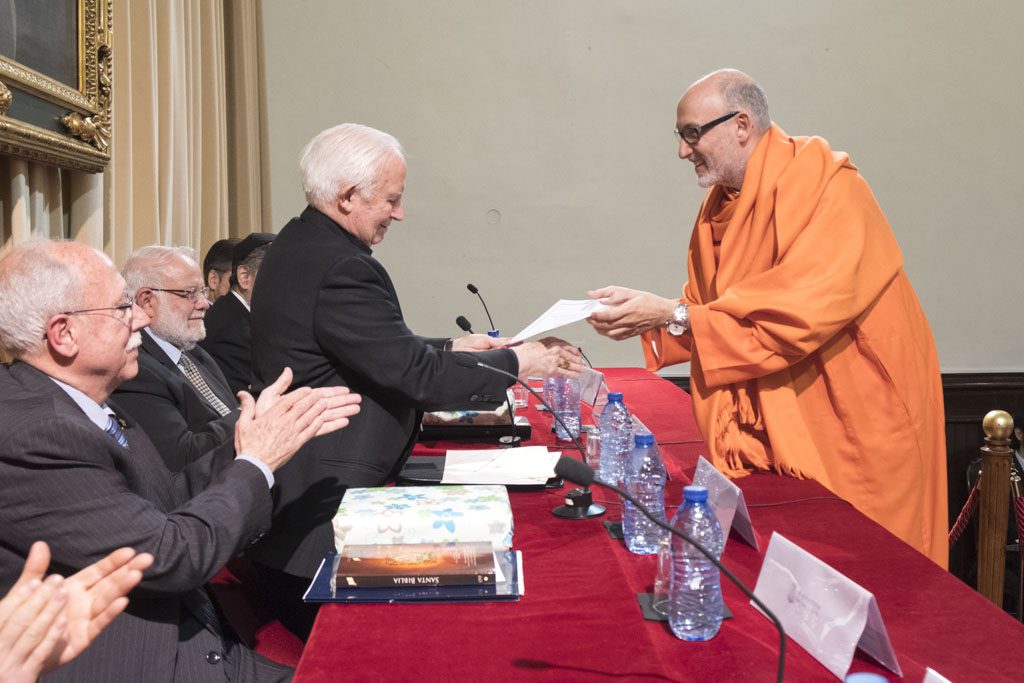 Premio otorgado al presidente de Fundación PHI: “Hecho Religioso como Factor de Integración Social”