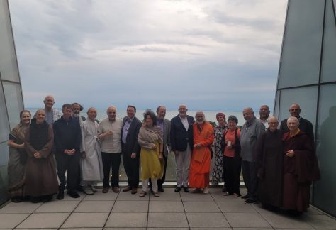 El presidente de Transcendence, Pujya Swami Rameshwarananda Giri Maharaj, asiste al 11º Encuentro del Elijah Board Of World Religious Leaders (EBWRL)